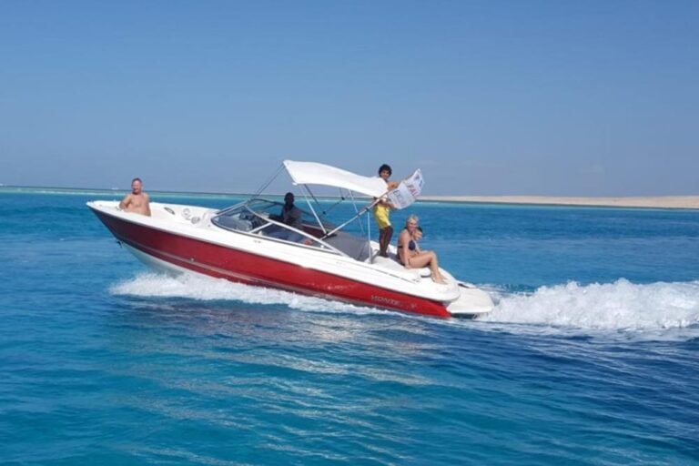 Speedboot Hurghada | Paradise Insel Schnorcheln&Sonnenuntergang